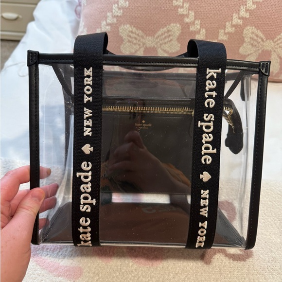 Kate Spade Kip Clear See Through Cross Body Bag - Picture 1 of 6